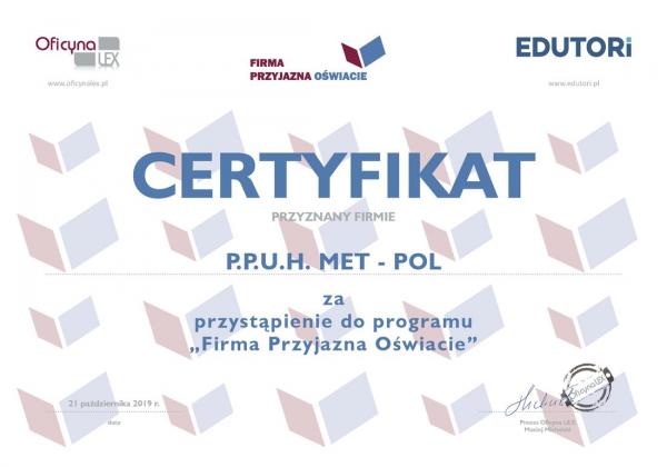 certyfikatmet-polorig